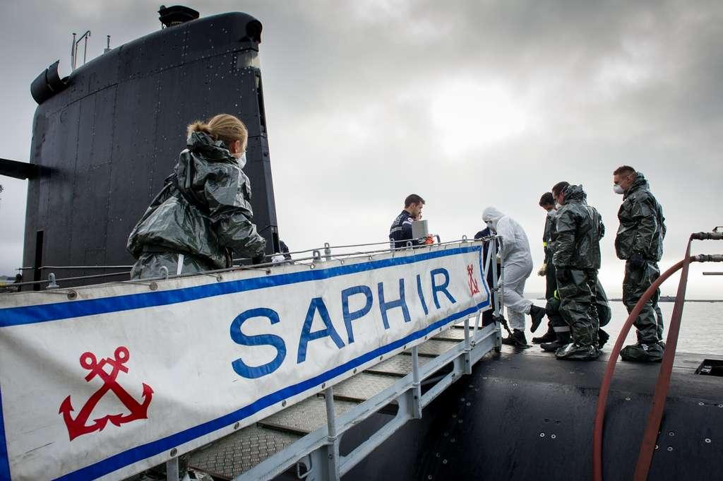Le sous-marin nucléaire d'attaque Saphir