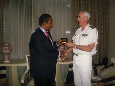 L’amiral Valin rencontre à Djibouti le président du Somaliland