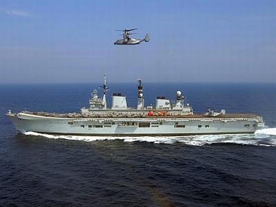 Le HMS Illustrious