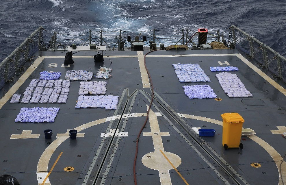 Des opérations de sécurité maritime conjointes permettent la saisie de six cargaisons d’héroïne en océan Indien