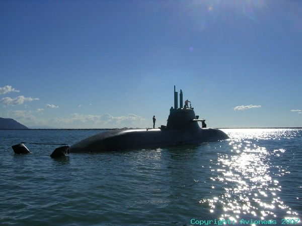Le nouveau sous-marin italien U-212A Salvatore Todaro