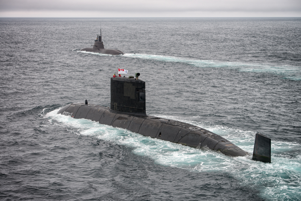 Le sous-marin canadien de Sa Majesté (NCSM) Windsor