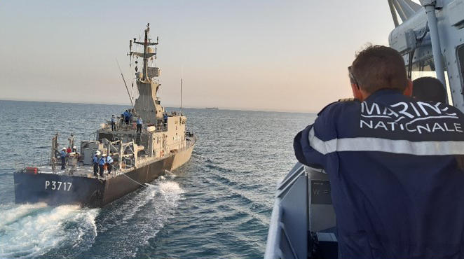 Le patrouilleur Maskan de la marine koweïtienne