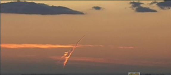 Un mystérieux missile illumine le ciel au dessus de la Californie