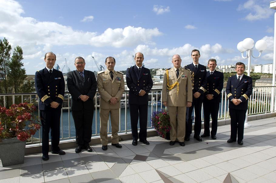Visite officielle du préfet naval argentin Carlos Edgardo Fernandez