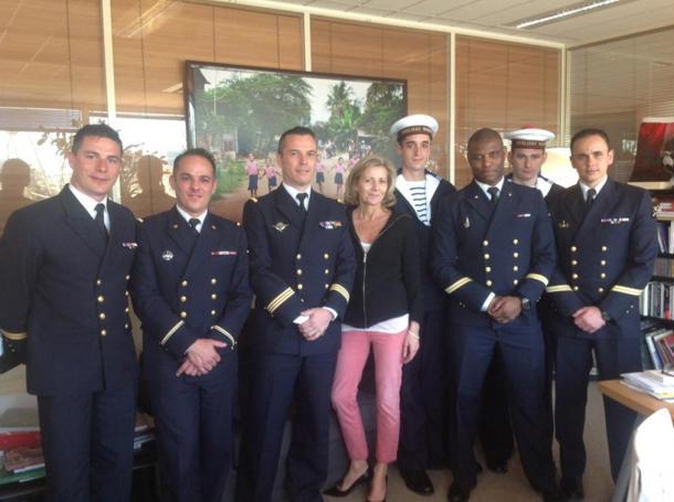 Week-end VIP pour les fusiliers-marins du CTM Rosnay
