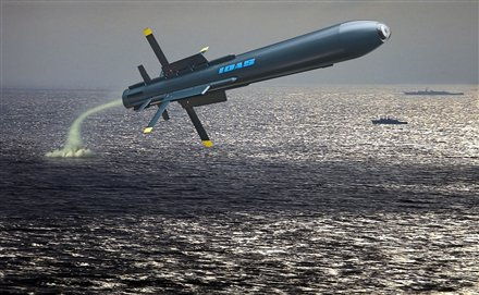 Lancement d'un missile IDAS depuis un sous-marin