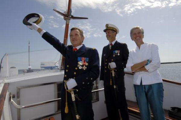 Les adieux du vice-amiral d'escadre Laurent Mérer