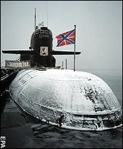 Un sous-marin Russe