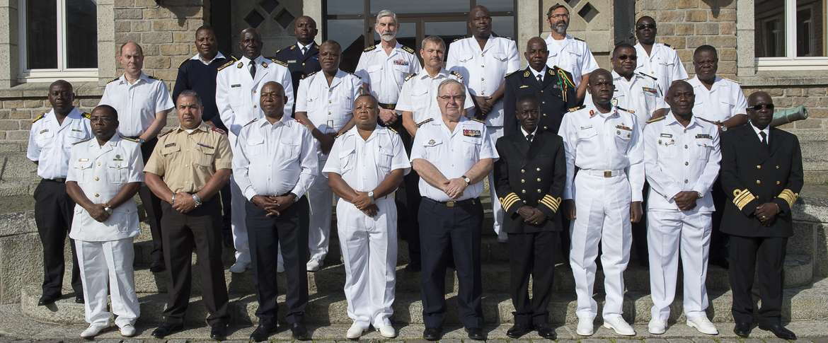 Les chefs d’état-major de la Marine des états riverains du golfe de Guinée