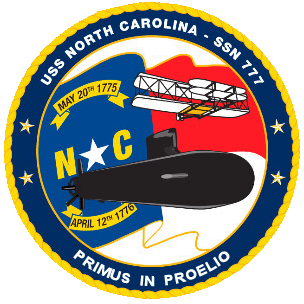 Le logo de l'USS North Carolina