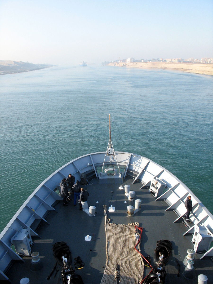 La Marne dans le canal de Suez