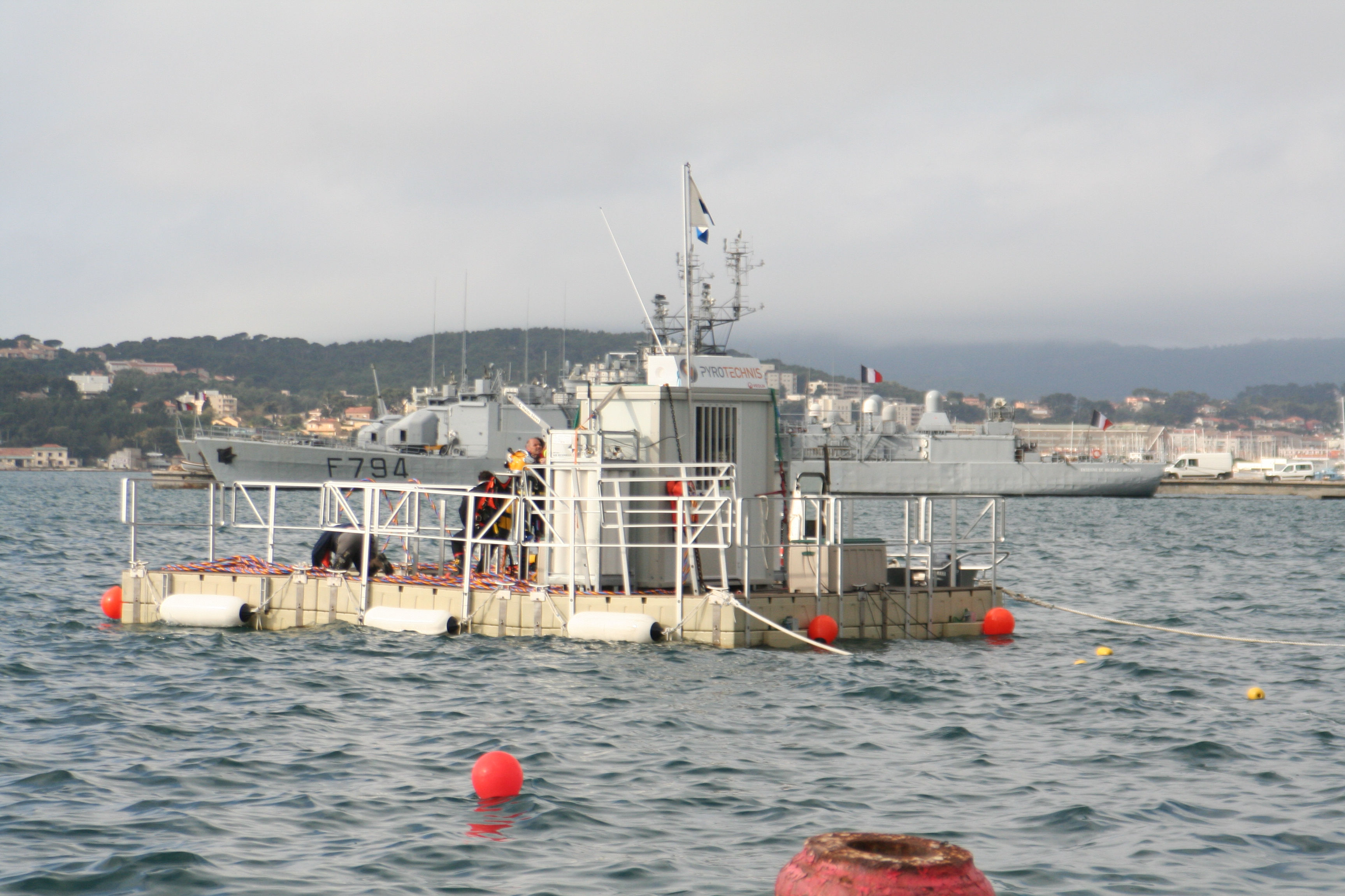 La base navale de Toulon se prépare à recevoir les frégates FREMM