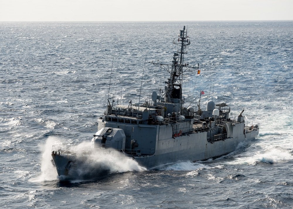 Le patrouilleur de haute mer (PHM) EV Jacoubet