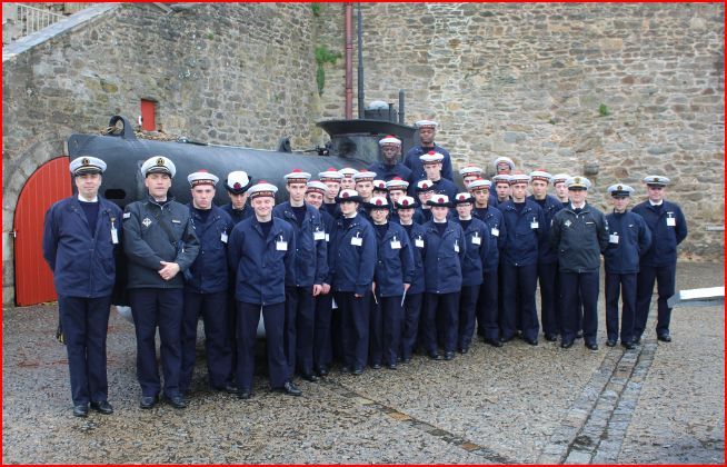 Les stagiaires de la PMM Tours session 2014/2015 à Brest