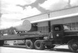 Le missile Polaris arrive Ã  Cap Canaveral