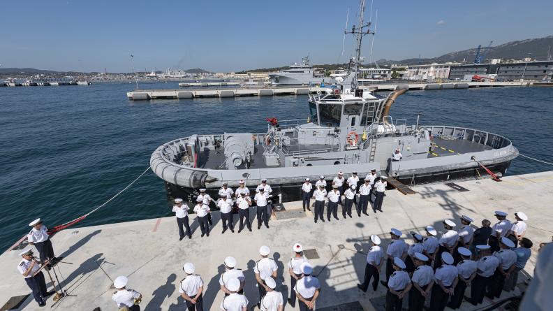 Admission au service actif du remorqueur portuaire de 30 tonnes (RP30) Céladon