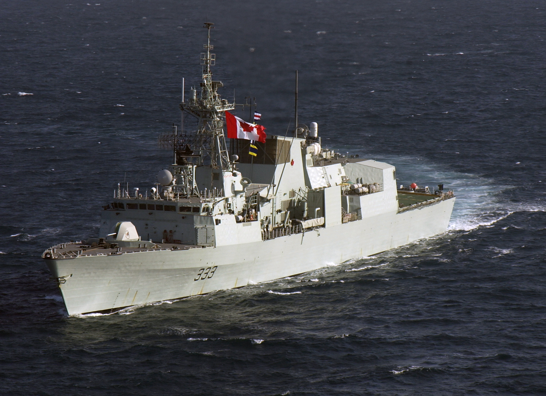 La frégate canadienne HMCS Toronto