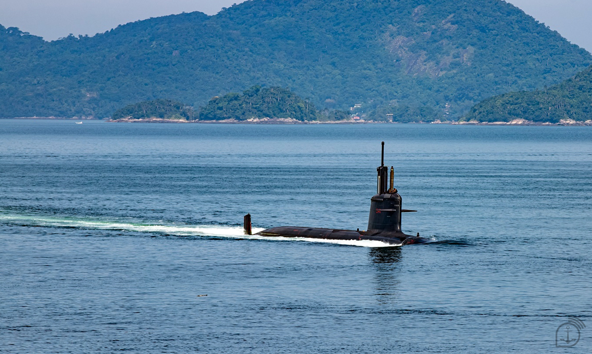 Le sous-marin brésilien Humaitá