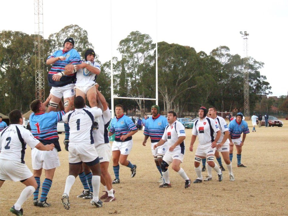 Match South Africa Air force/Marine nationale