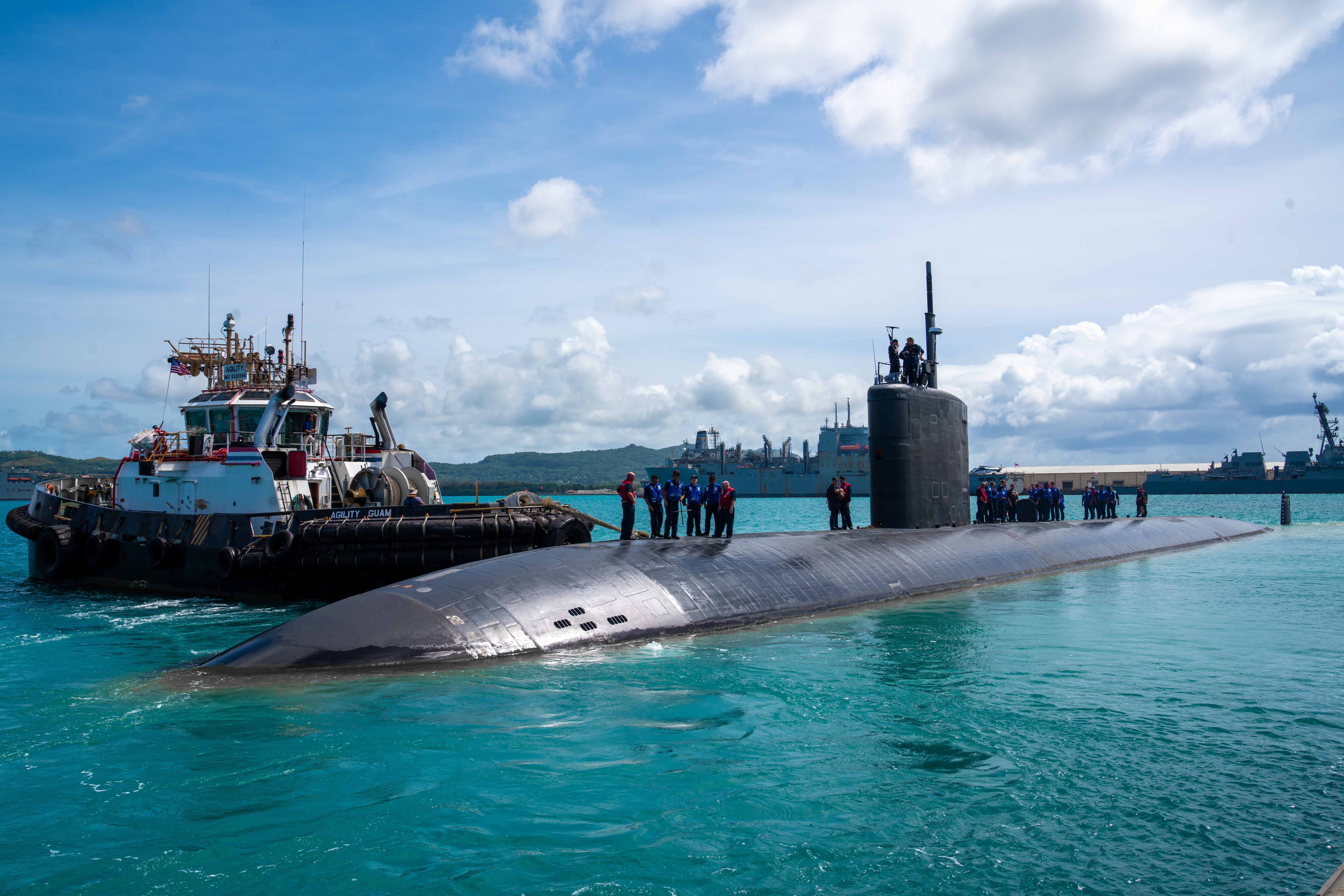 Le sous-marin nucléaire d'attaque USS Annapolis