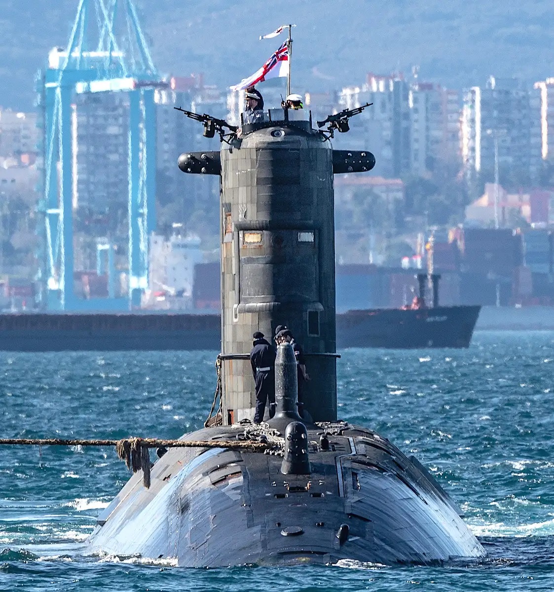 Le sous-marin britannique HMS Talent