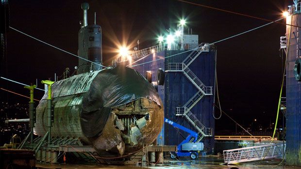 La marine canadienne avait caché l’ampleur des dégâts subis l’été dernier par un de ses sous-marins