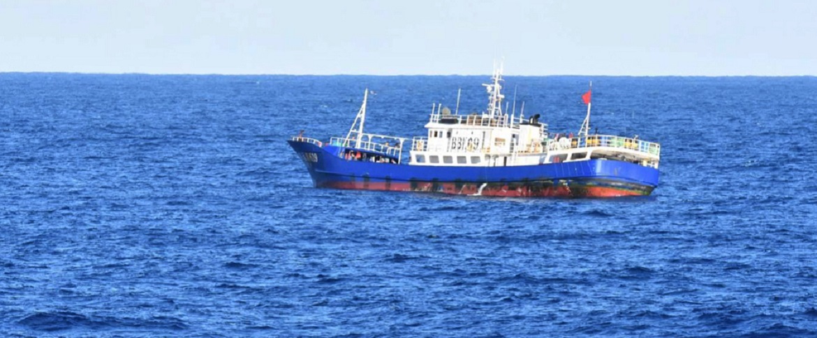 Contrôles sur les navires de pêche qui évoluent dans les poches de haute mer du Pacifique Sud