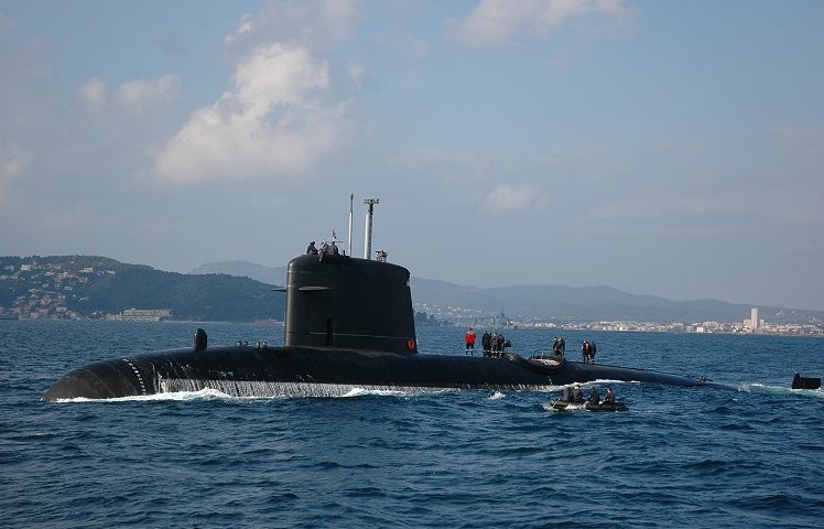 Un sous-marin de la classe Rubis