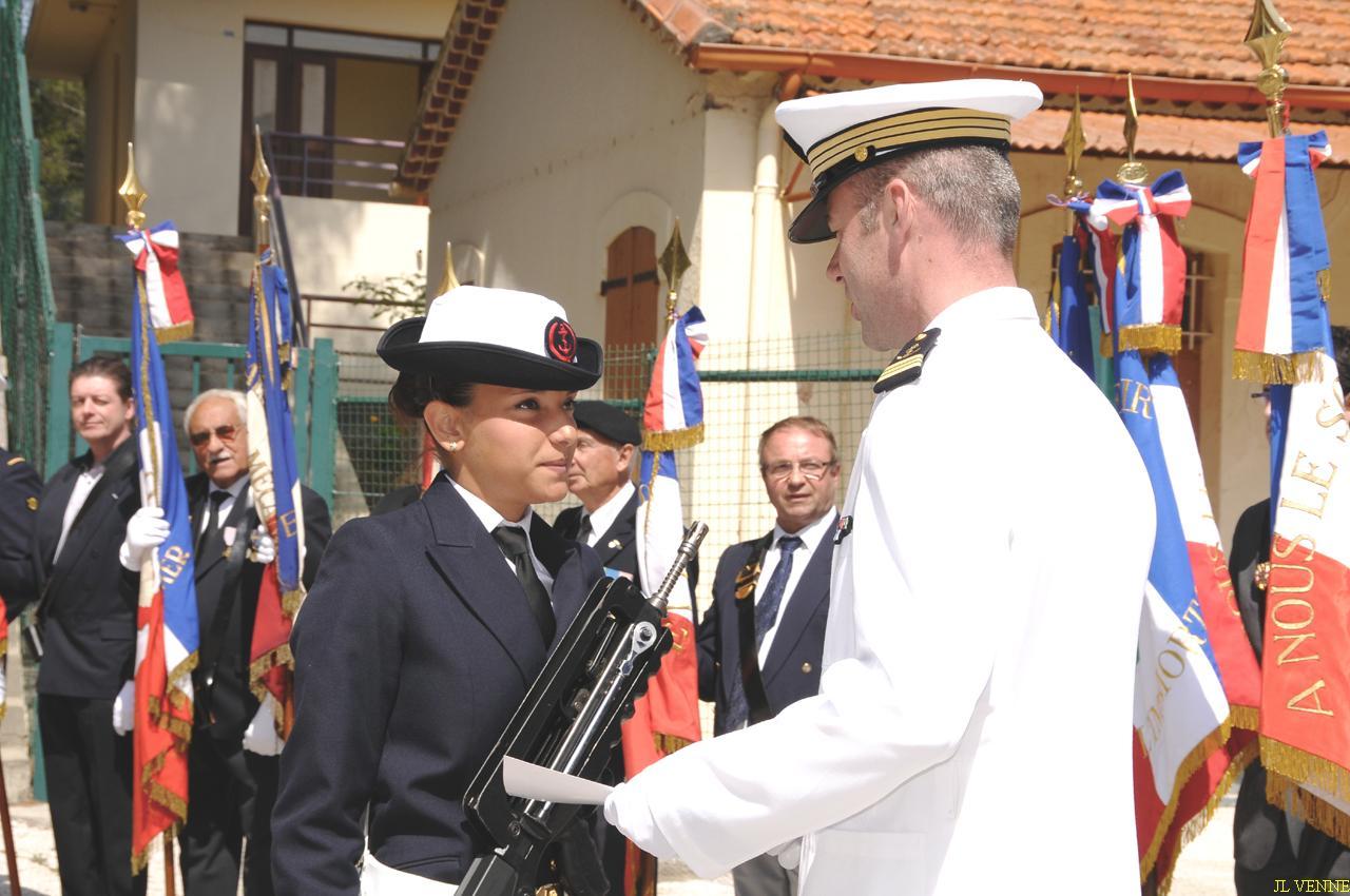 Remise des diplômes aux stagiaires de la Préparation Militaire Marine de LA SEYNE SUR MER