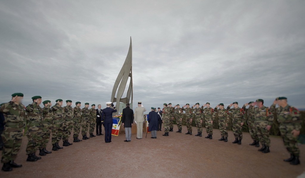 La Force maritime des fusiliers marins et commandos et l’Ecole des fusiliers marins ont rendu un dernier hommage à leur ancien