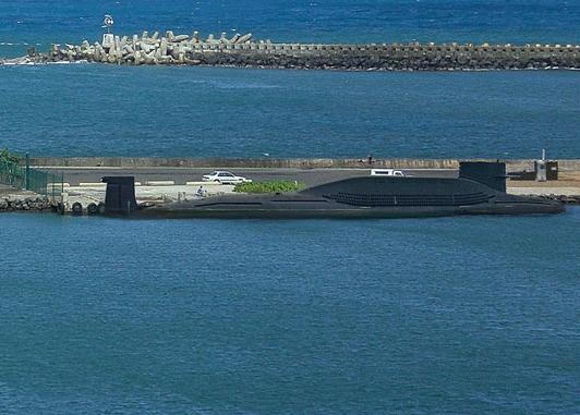 Un sous-marin Chinois Type 094?