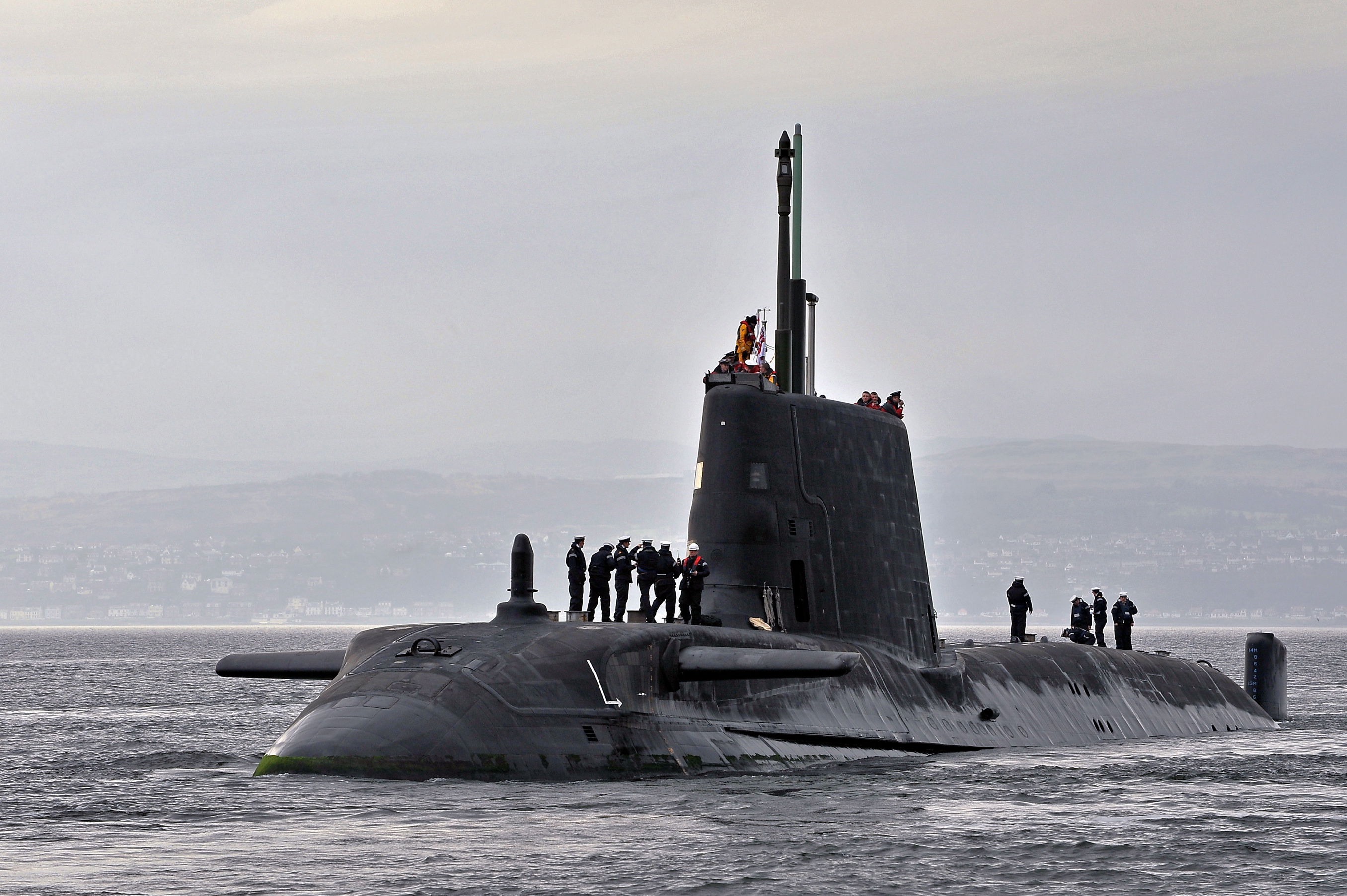 Le sous-marin nucléaire d'attaque britannique HMS Astute