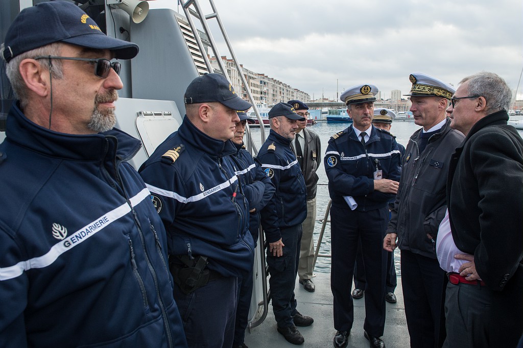 Visite du Préfet du Var sur la Base navale de Toulon
