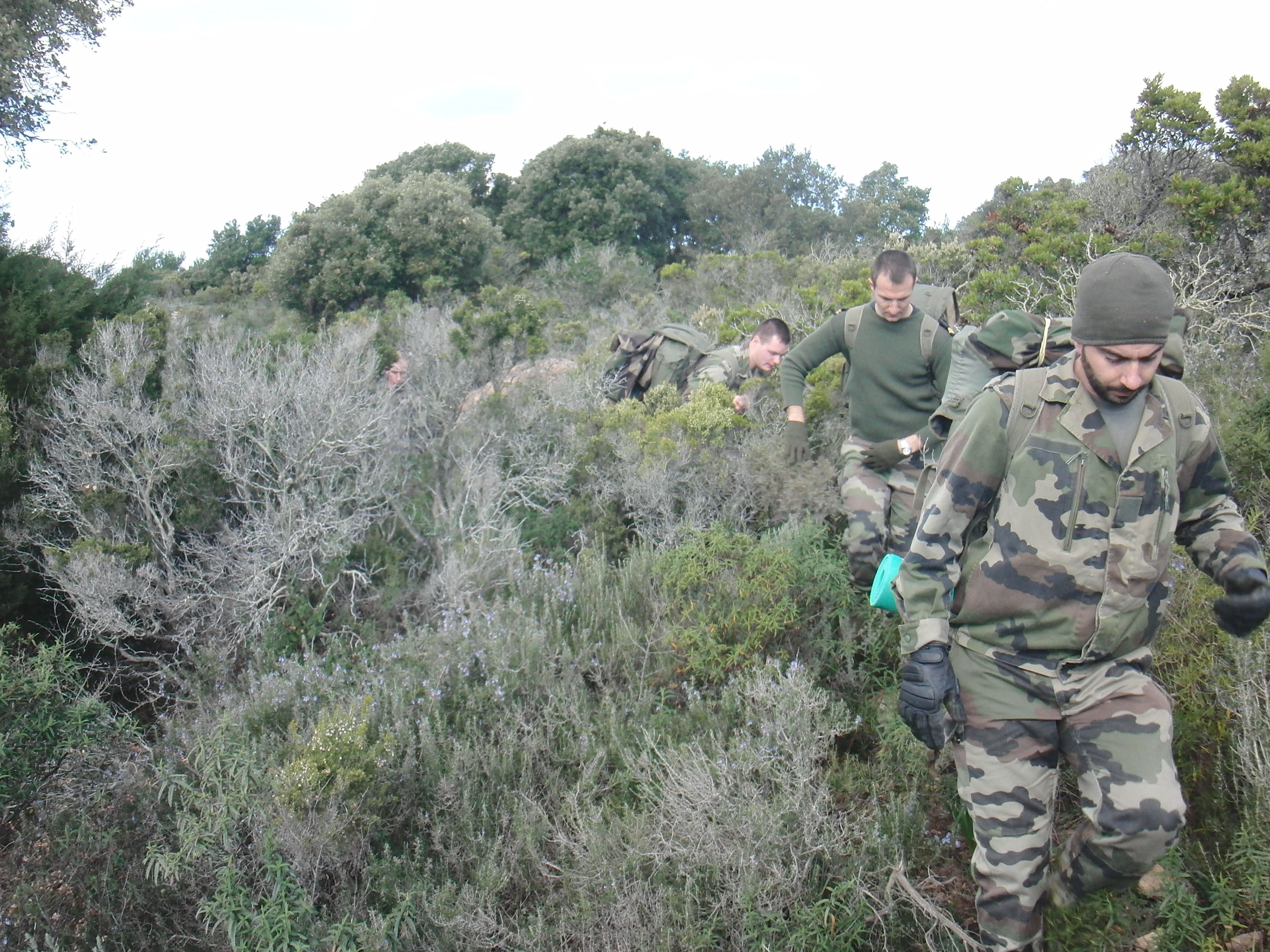 La brigade de protection de l’Arago en sortie cohésion à travers la Corse