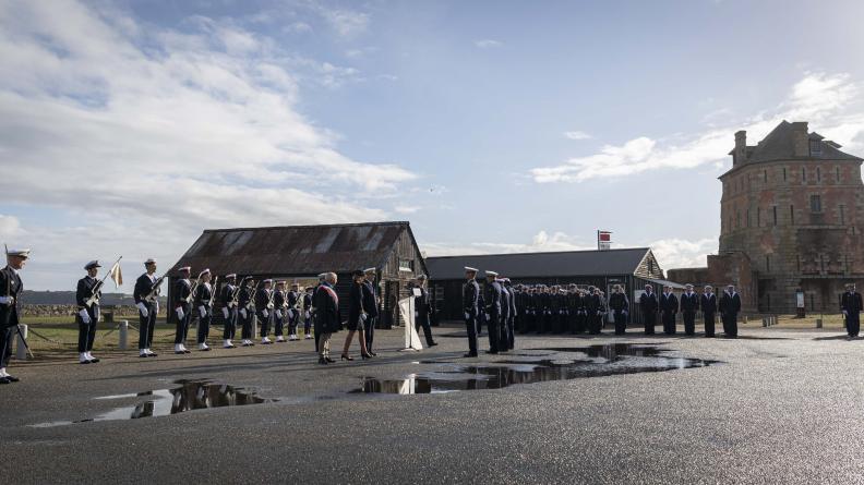 Cérémonie du 52ème anniversaire de la base opérationnelle de l’Ile Longue