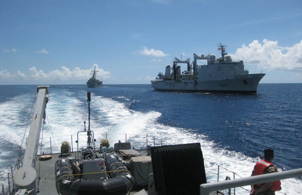 Le BCR Var participe à des manoeuvres interalliées au large des côtes seychelloises