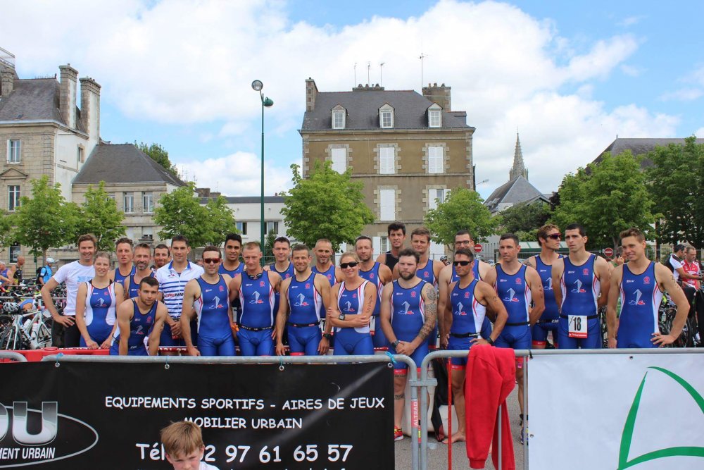 4 marins de l’École navale ont participé au championnat de France militaire de Triathlon