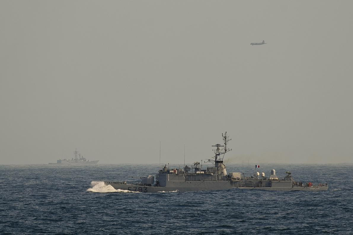 Manœuvre navale SPONTEX 11 : première phase de déploiement