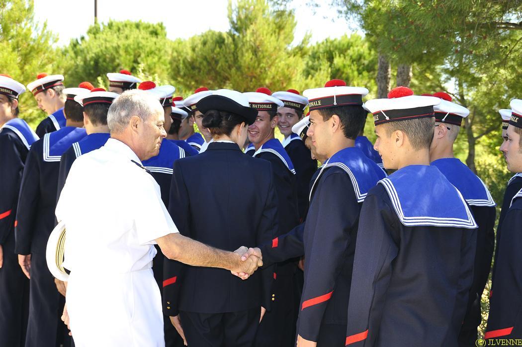 Les stagiaires de la préparation militaire marine de La Seyne-sur-mer reçoivent leur brevet