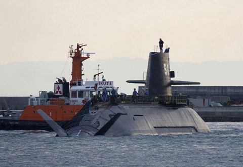 Un sous-marin japonais de la classe Soryu