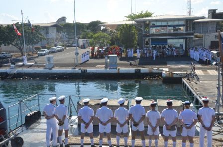 Ia Orana à Papeete, « l’Arago » rejoint son nouveau port base