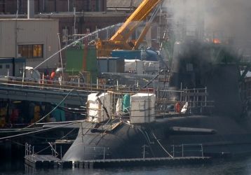 Incendie à bord du sous-marin britannique Astute