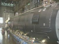 Un sous-marin Virginia en construction
