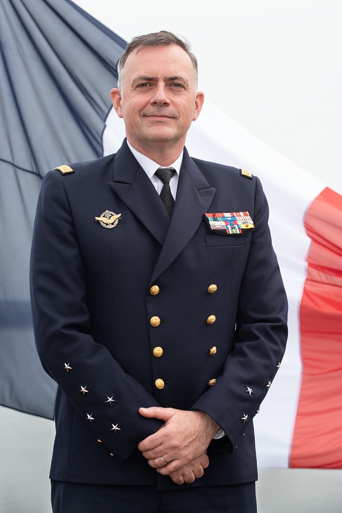 Amiral Pierre Vandier, chef d’état-major de la Marine nationale