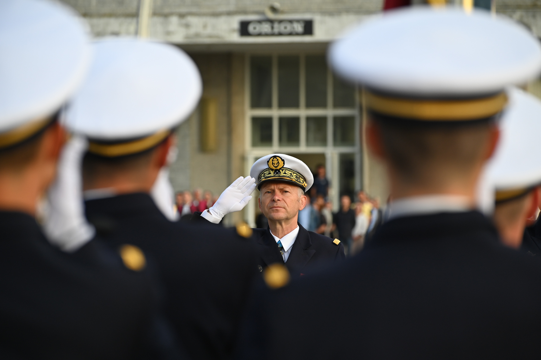Le vice-amiral Laurent Hemmer, nouveau commandant pour l’École navale