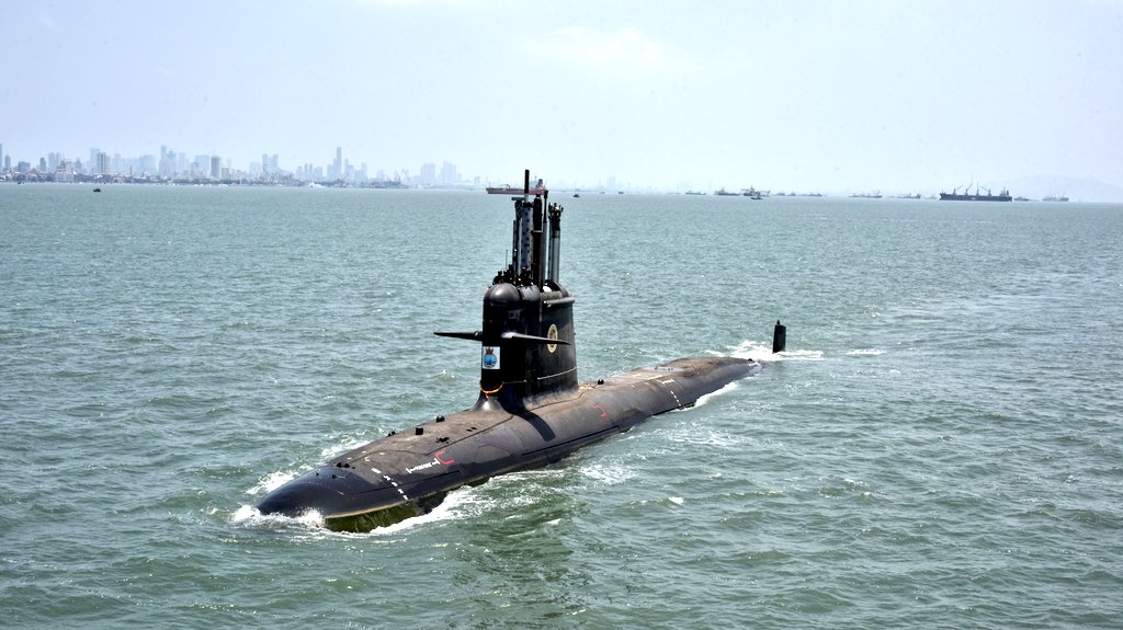 Le sous-marin indien Vaghsheer