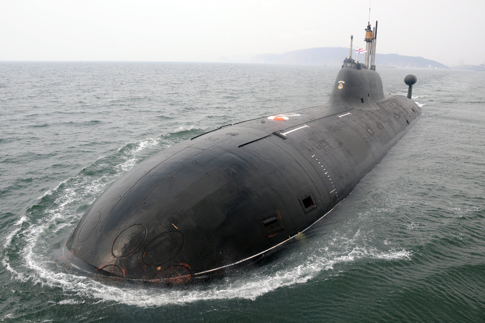 Le sous-marin nucléaire d'attaque indien INS Chakra