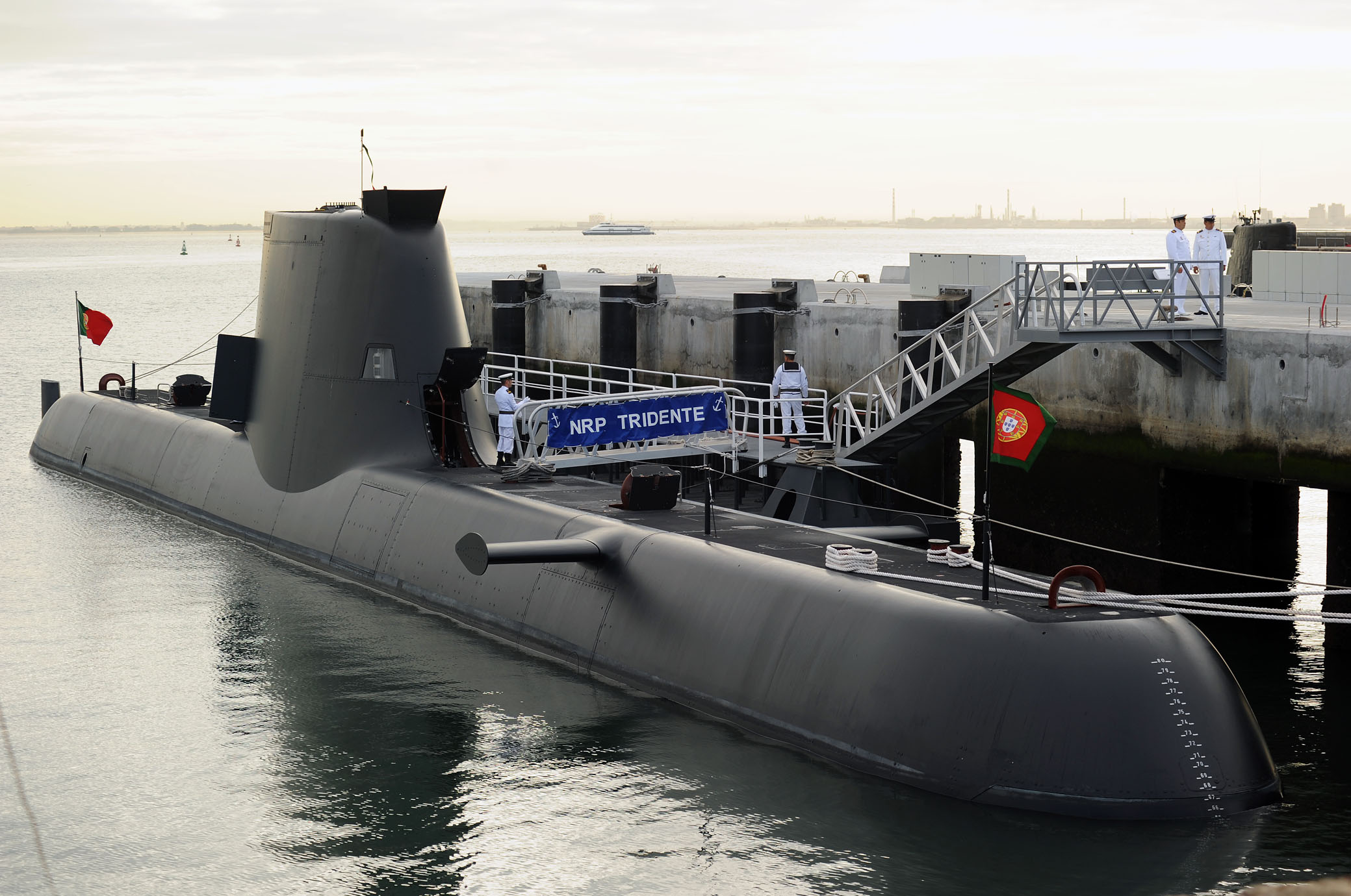 Le sous-marin portugais Tridente