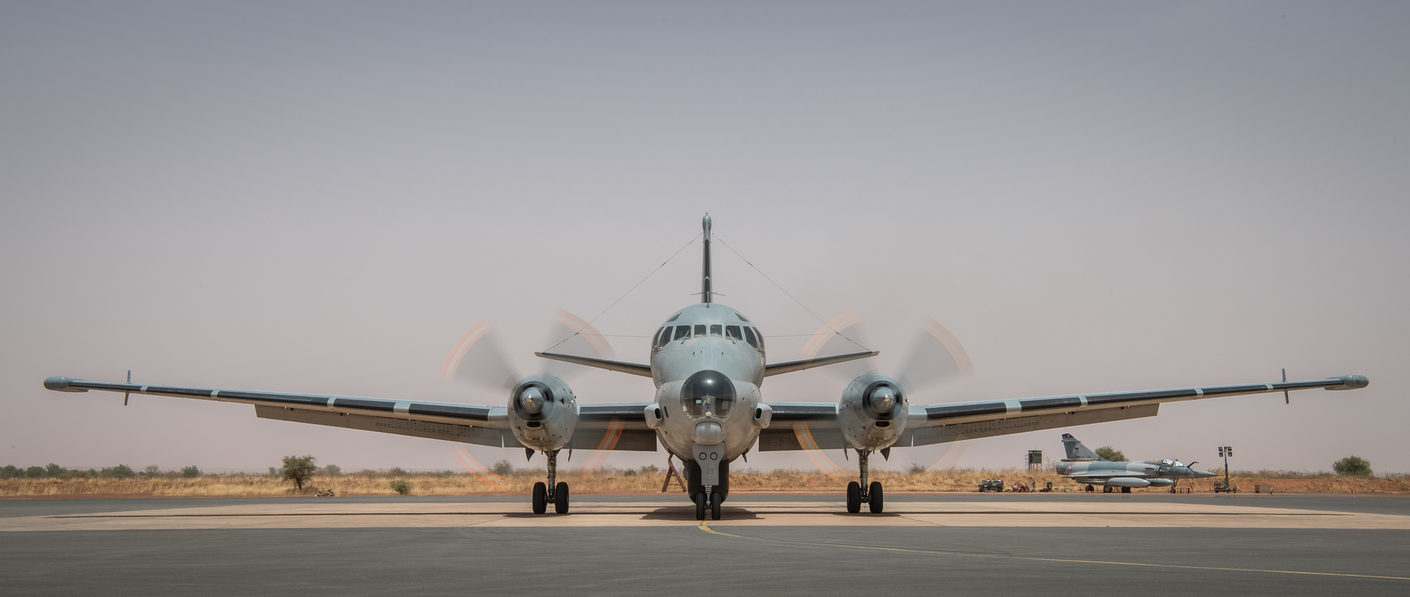 Un avion de patrouille maritime Atlantique 2 participe aux opérations au Sahel
